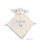 Preview: Schnuffeltuch Hase mit Schreibschrift